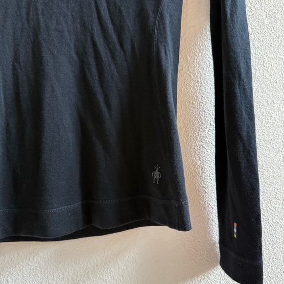 Smartwool Classic Thermal Merino 1/4 Zip base layer top Size Medium - Picture 5 of 9